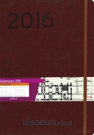 Kalendarz 2016 A4 Formalizm Brąz [KALENDARZ]