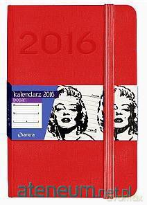 Kalendarz 2016 A6 PopArt Czerwony [KALENDARZ]