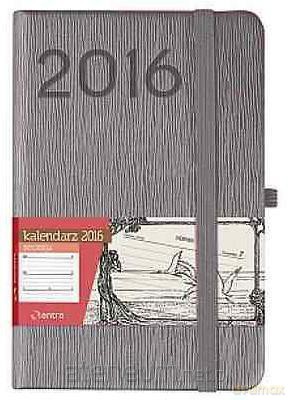 Kalendarz 2016 A6 Secesja Srebrny [KALENDARZ]