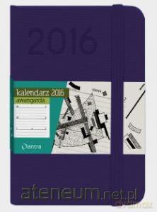 Kalendarz 2016 A7 Awangarda Fiolet [KALENDARZ]
