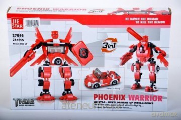 Klocki konstrukcyjne robot 3w1 227 el [KLOCKI]