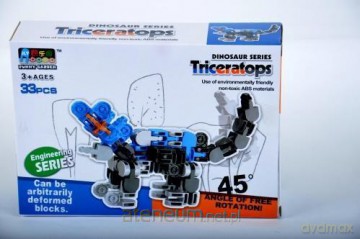 Klocki konstrukcyjne Triceratops 33 el [KLOCKI]