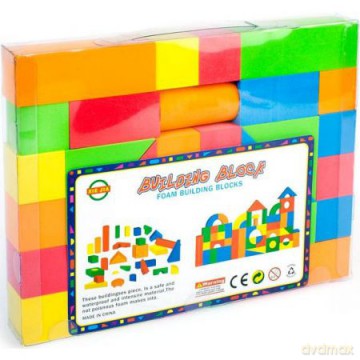 Klocki piankowe 66elementów [KLOCKI]
