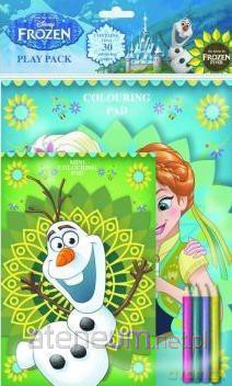 Kolorowanki z kredkami. Frozen Fever [KSIĄŻKA]