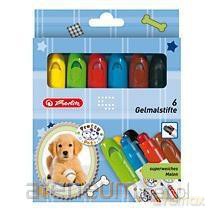 Kredki żelowe Pretty Pets 6 kolorów