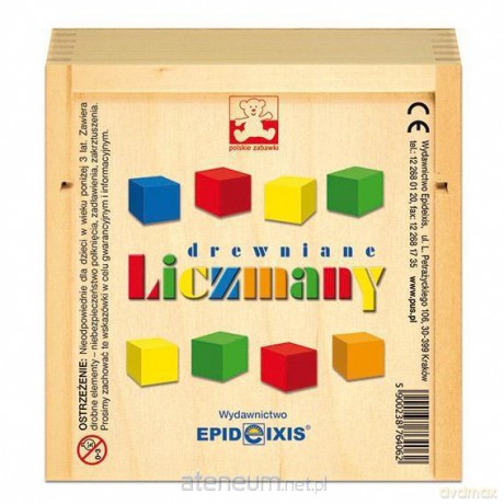 Liczmany drewniane. Klocki edukacyjne [KLOCKI]