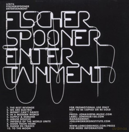 Fischerspooner: Entertainment [CD]