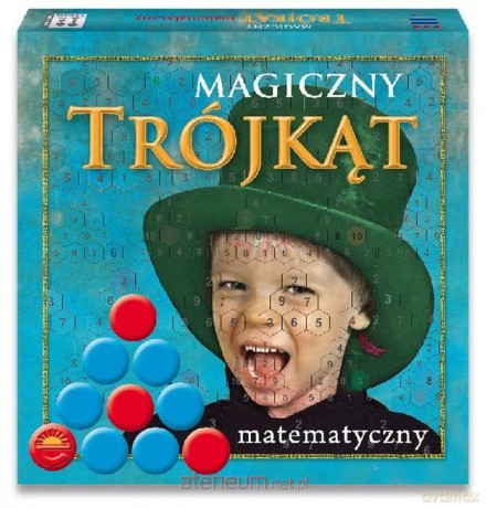 Magiczny trójkąt matematyczny + 200 kart pracy [GRA]