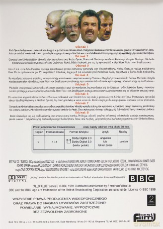 Allo Allo! sezon 6 odc. 1-8 (BBC) [DVD]