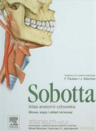 Atlas anatomii człowieka Sobotta (Tom 3) Głowa, szyja - J. Sobotta [KSIĄŻKA]