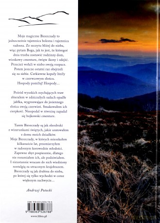 Bieszczady Góry magiczne. Zachód słońca - Andrzej Potocki [KSIĄŻKA]