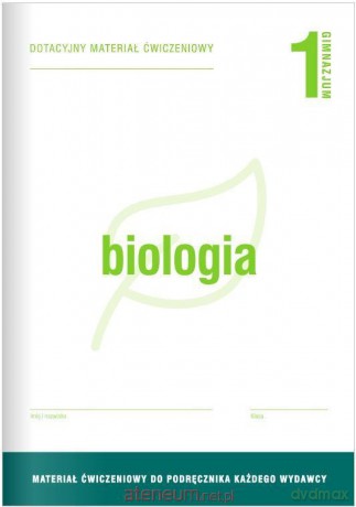Biologia gimnazjum 1 Dotacyjny materiał [KSIĄŻKA]