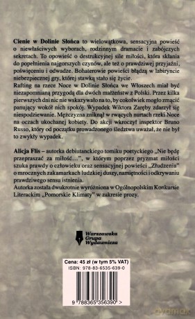 Cienie w Dolinie Słońca - Alicja Flis [KSIĄŻKA]