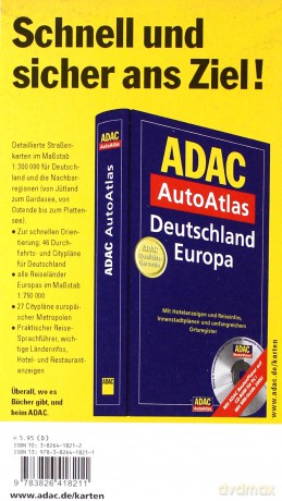 CityPlan ADAC. Zurich 1:12 500