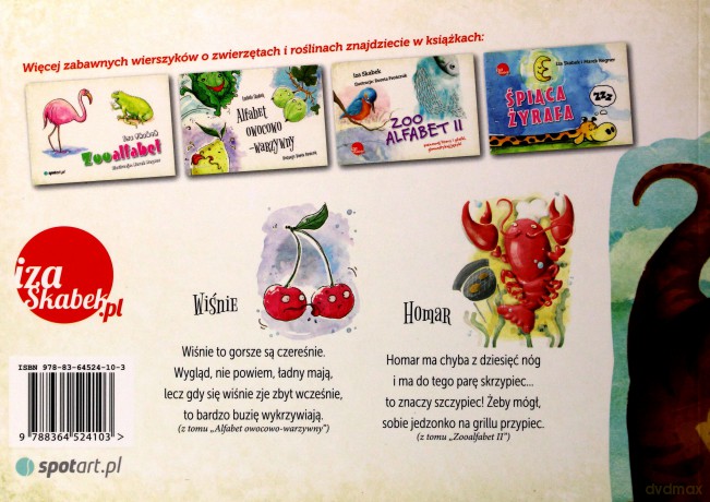 Dinoalfabet - Iza Skabek [KSIĄŻKA]