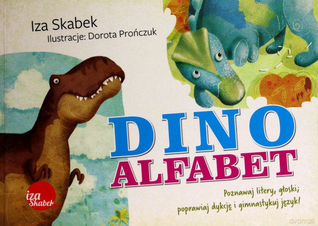 Dinoalfabet - Iza Skabek [KSIĄŻKA]