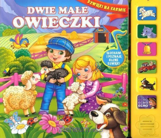 Dwie małe owieczki. Dźwięki na farmie [KSIĄŻKA]