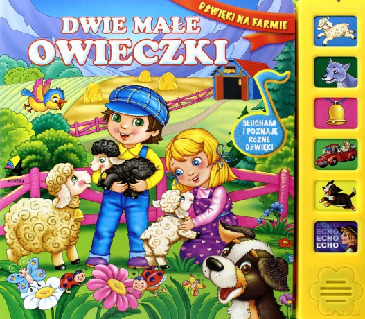 Dwie małe owieczki. Dźwięki na farmie [KSIĄŻKA]