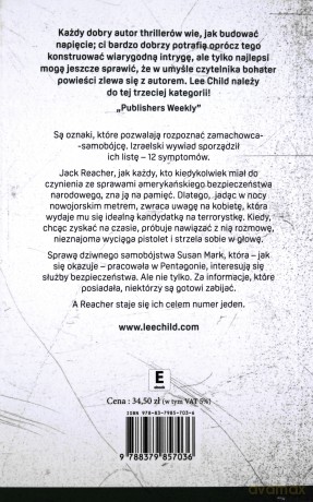 Jack Reacher. Jutro możesz zniknąć - Lee Child [KSIĄŻKA]
