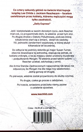 Jack Reacher. Nigdy nie wracaj - Lee Child [KSIĄŻKA]