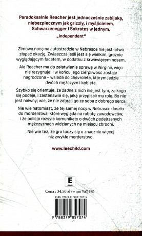 Jack Reacher. Poszukiwany - Lee Child [KSIĄŻKA]