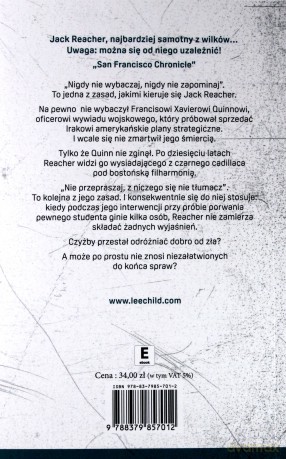 Jack Reacher. Siła perswazji - Lee Child [KSIĄŻKA]
