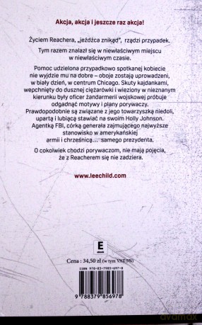 Jack Reacher. Uprowadzony - Lee Child [KSIĄŻKA]