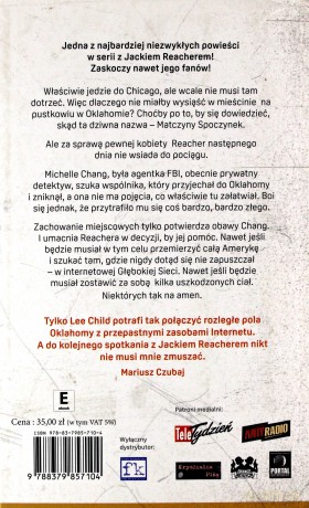 Jack Reacher. Zmuś mnie - Lee Child [KSIĄŻKA]