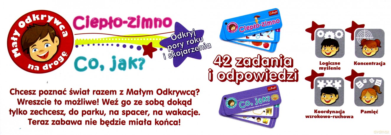 TREFL Mały odkrywca - Pory roku, Skojarzenia [GRA]
