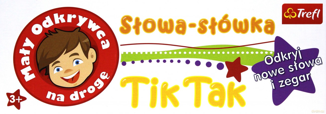 TREFL Mały odkrywca - Tworzymy słowa, Zegar [GRA]