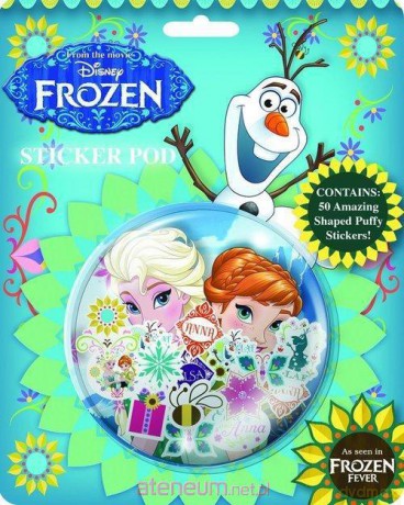 Naklejki wypukłe 50 szt. Frozen Fever
