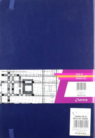 Notes Kratka A5 Formalizm Niebieski