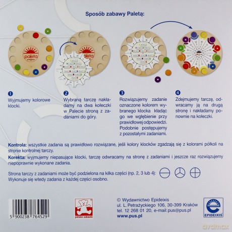 Paleta M3 mnożenie i dzielenie. Tarcze ćwiczeń