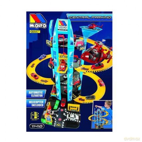 Parking 4-poziomowy z helikopterem