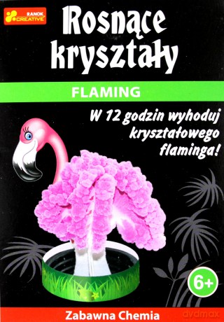 Rosnące kryształy. Flaming