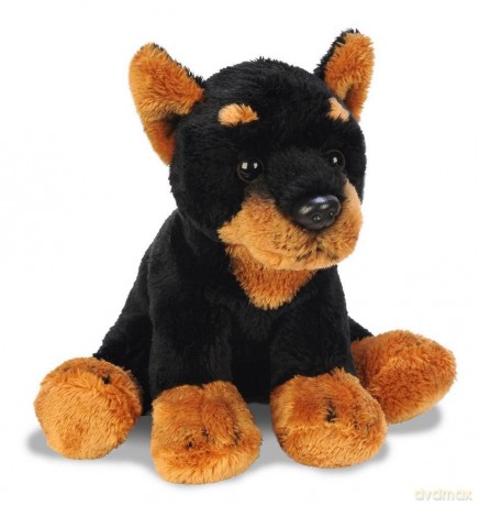 Siedzący Doberman 13 cm