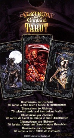 Tarot Alchemy England 1977 PL [KARTY]