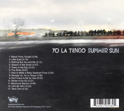 Yo La Tengo: Summer Sun [CD]