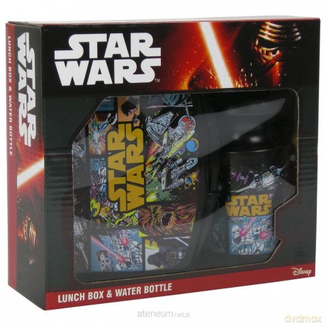 Zestaw śniadaniówka + bidon Gwiezdne Wojny 13 (Star Wars)