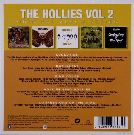 The Hollies: Original Album Series [5CD]
