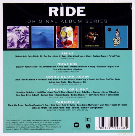 Ride: Original Album Series [5CD]