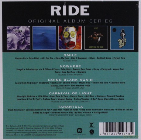 Ride: Original Album Series [5CD]