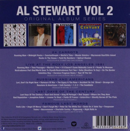Al Stewart: Original Album Series [5CD]