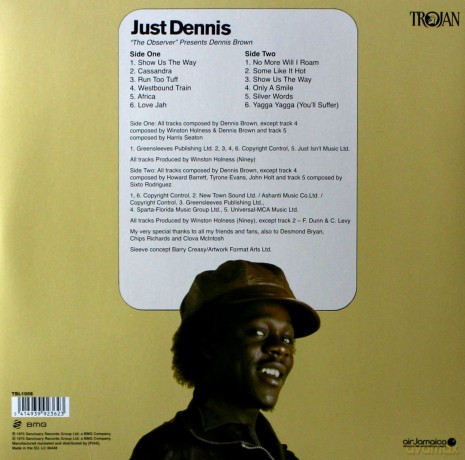Dennis Brown: Just Dennis Brown [Winyl]