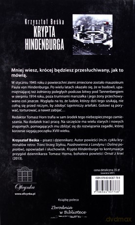 Krypta Hindenburga - Krzysztof Beśka [KSIĄŻKA]