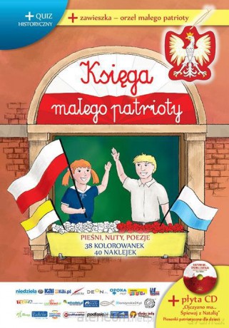 Księga małego patrioty + zawieszka [KSIĄŻKA]