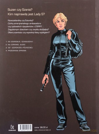 Lady S. (Tom 3) - 59 stopień szerokości północnej - Jean Van Hamme, Philippe Aymond [KOMIKS]