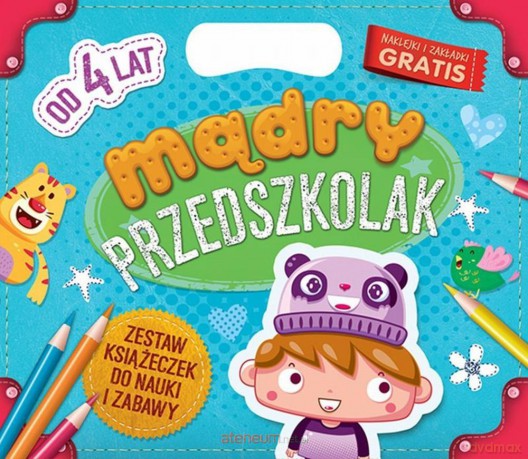 Mądry przedszkolak. Od 4 lat Zestaw książeczek [KSIĄŻKA]