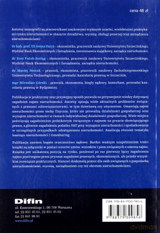 Najem na rynku nieruchomości [KSIĄŻKA]