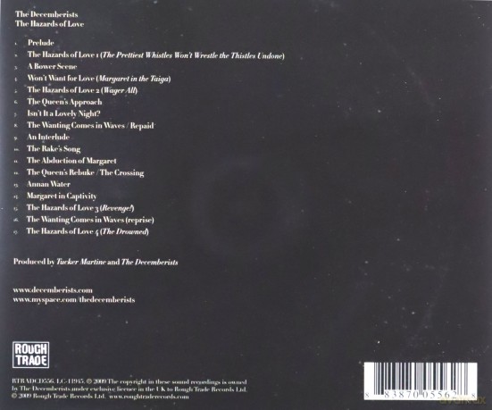 The Decembrist: The Hazards Of Love [CD]